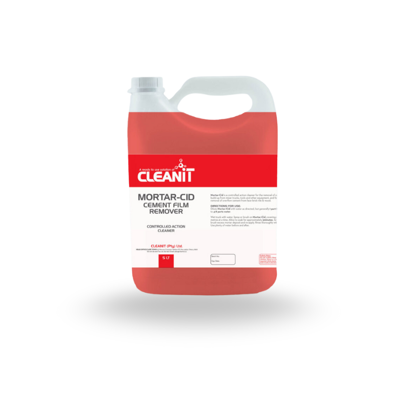 Mortar Cid Cement Film Remover
