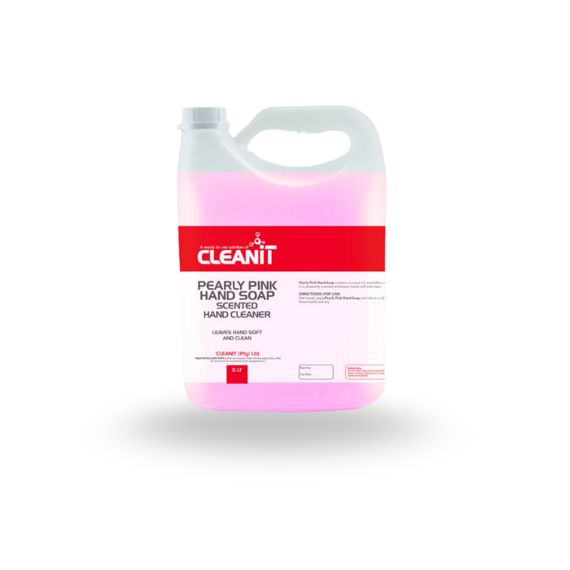 Pearly Pink Hand Soap Cleaner